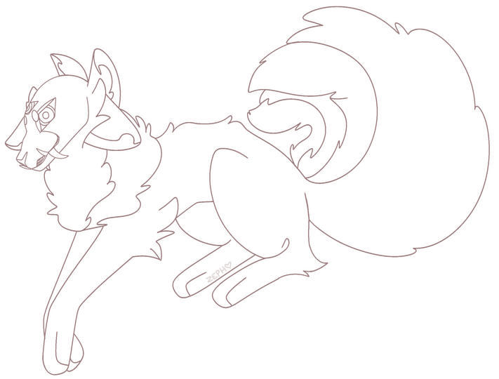 My sketches come with clean lines ♥